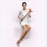 AG-001 两双   政泽妮 丝袜 钢丝面膜袜脚底防滑中厚防滑防勾丝显瘦