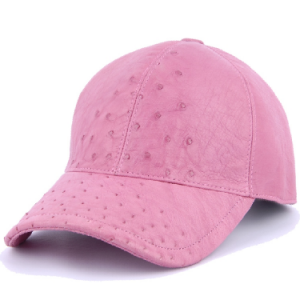 LA-1503 御龙氏 进口 鸵鸟皮 棒球帽  男女经典版