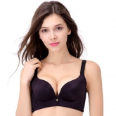 AA-303 政泽妮 无钢圈 一片式 光面无痕 上薄下厚 调整型 收副乳 聚拢 文胸 套装