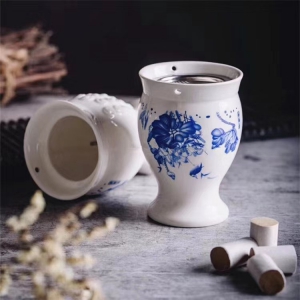 2020新品 AC-2091  陶瓷 艾灸 刮痧 杯