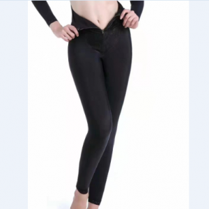 2021-X018 政泽妮 高腰拉链长束裤 芦荟美肤润肤  收腹 束腰 提臀 瘦腿